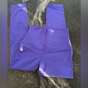 Lululemon High Waisted Purple Leggings
